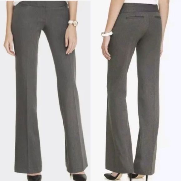 Express Editor Charcoal Pants - Picture 1 of 16